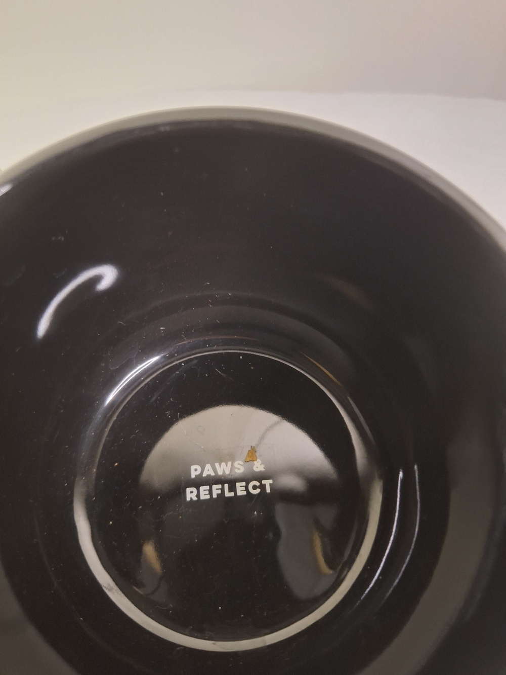 Pinky Up- Black and Gold Cat-Shaped Ceramic Mug - Picture 5 of 7